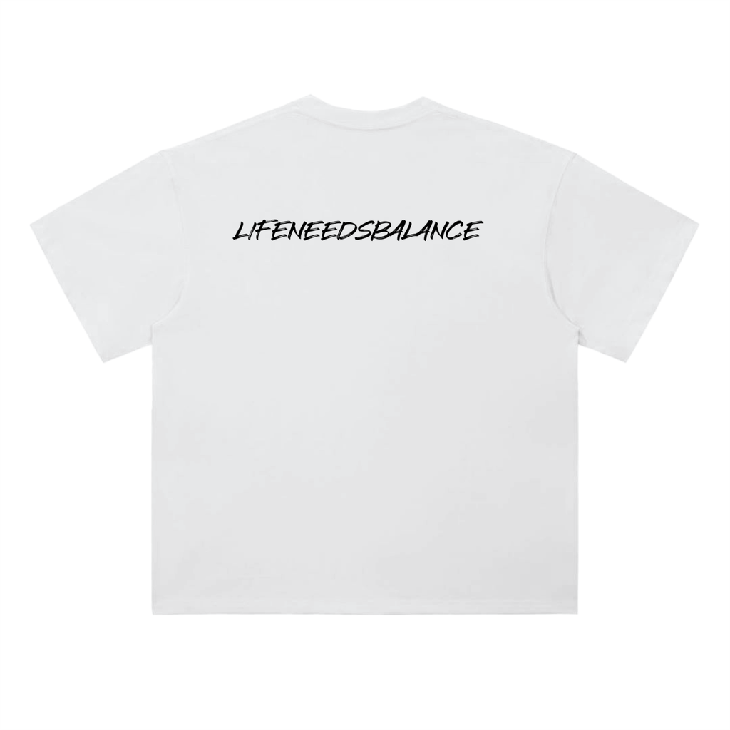 Heavyweight Drop Shoulder Cotton T-Shirt