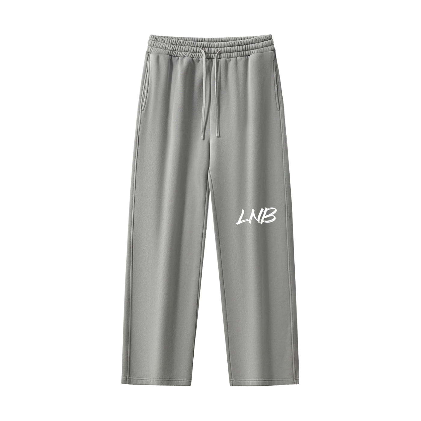 Frayed Enzyme Washed Fleece Sweatpants