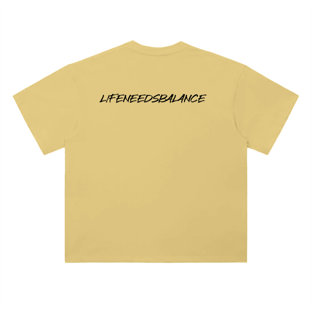 Heavyweight Drop Shoulder Cotton T-Shirt