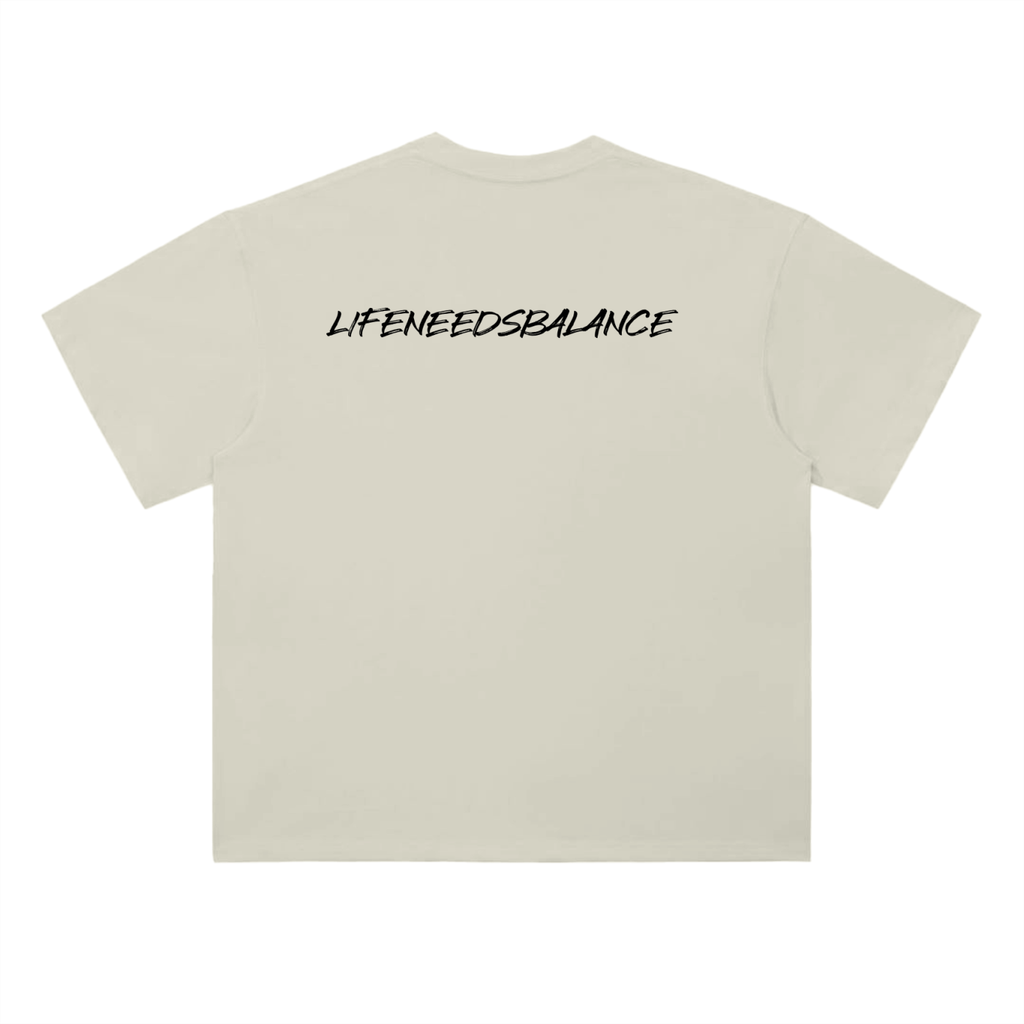 Heavyweight Drop Shoulder Cotton T-Shirt